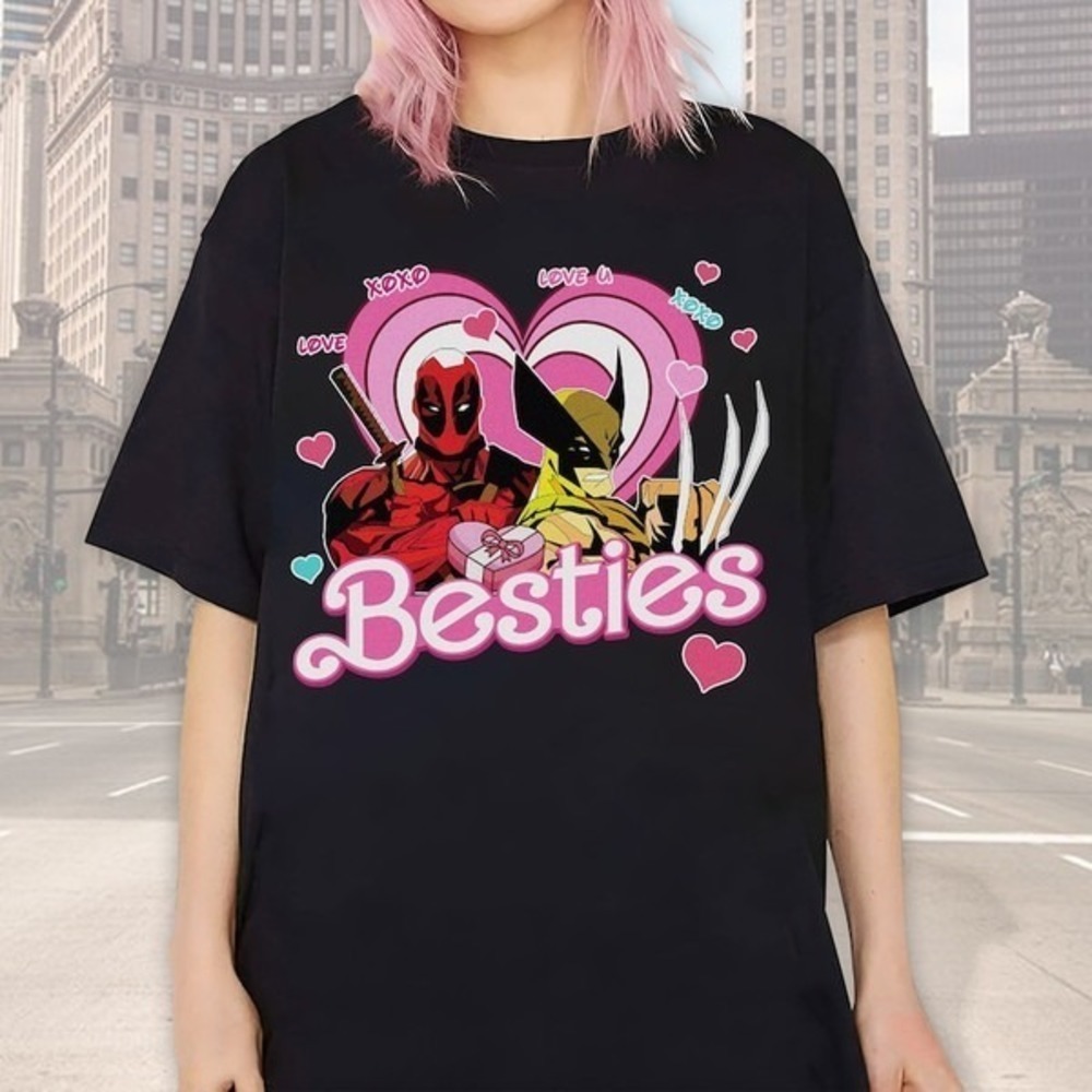 Deadpool 3 Shirt Deadpool Wolverine Besties Shirt Wolverine Deadpool Movie